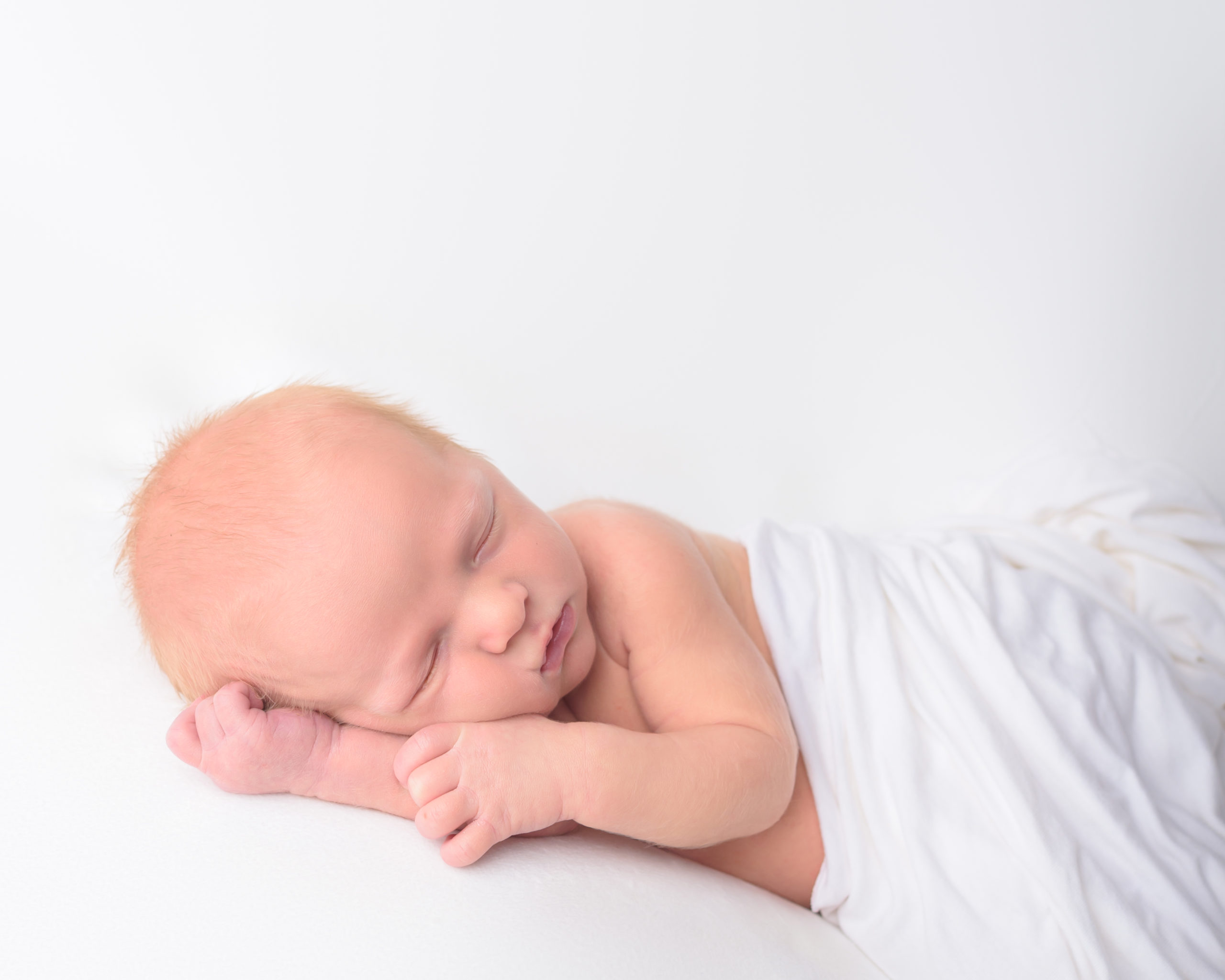 Studio Newborn session for Milwaukee Baby Photography